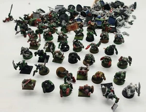 Ork Boyz Army and Bits Space Orcs Orks Warhammer 40K pintado - Imagen 1 de 6