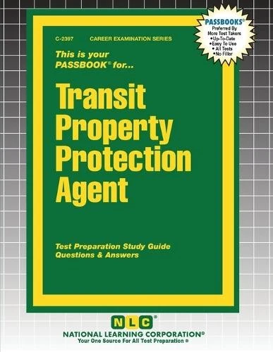 Passbooks Transit Property Protection Agent (Paperback) Career Examination - Image 1 of 1
