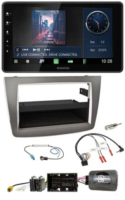 Kenwood Lenkrad Bluetooth USB DAB Autoradio für Alfa Mito 2014-2018 955 silber - Bild 1 von 4