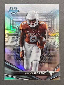 2022 Topps Bowman's Best University Football #19 Xavier Worthy Refractor - Bild 1 von 2