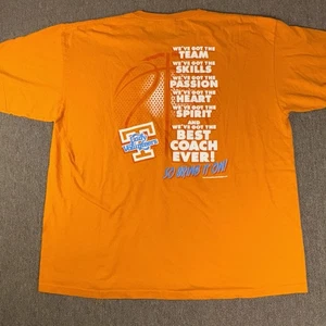 Vintage Lady VOLS Coach Pat Tribute T-shirt XL Orange - Picture 1 of 7