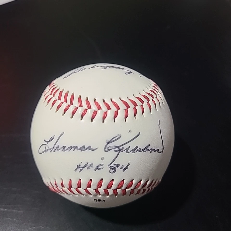 HARMON KILLEBREW signed MLB baseball HOF 84 auto - inscription - Diamondbacks - Image 1 of 4