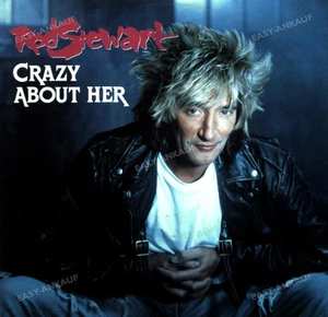 Rod Stewart - Crazy About Her 7in 1988 (VG+/VG+) ' - Foto 1 di 1