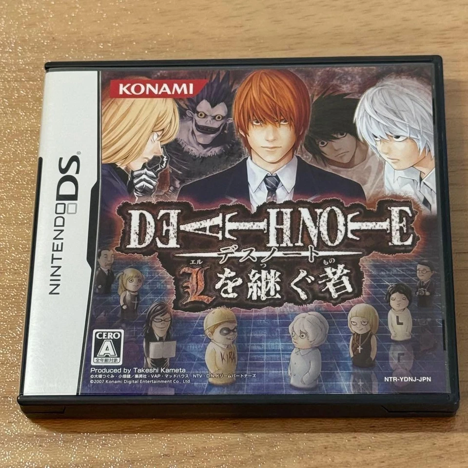Death Note: L o Tsugu Mono Nintendo DS Japan Import Used W/Case - Image 1 of 3