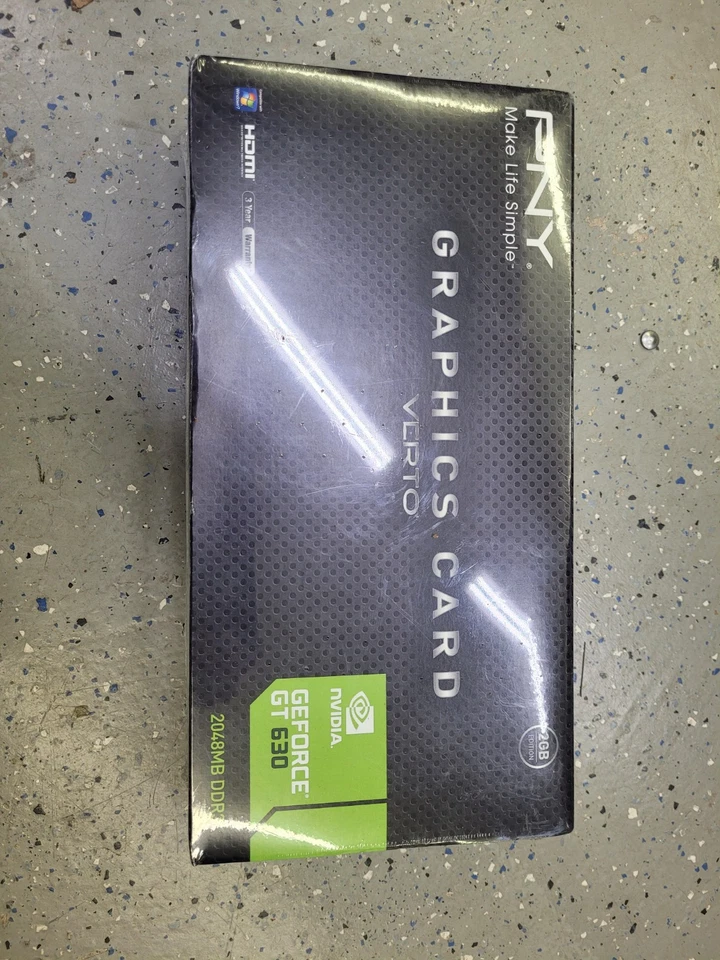 PNY NVIDIA GeForce GT 630 (VCGGT6302XPB) 2GB DDR3 PCI Express 2.0 Video Card - Image 1 of 3