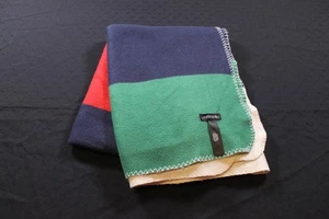 "Manta Hudson Bay Classic Point rayas gruesas polar 47"" x 63"" tiro" - Imagen 1 de 7