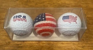 Special Occasion Golf Balls USA America 4th Of July Patriotic Enjoy Life 2003 - Picture 1 of 5
