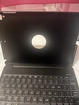 Bluetooth Keyboard Case For iPad Pro 9.7”, 6th Gen, 5th Gen, Air 2 And 1 Black Foto 1 de 3