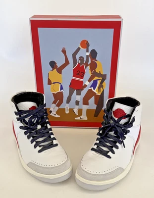 Air Jordan 2 Retro SE Nina Chanel Abney Shoes Size Women 6.5 Men 5 Original Box - Image 1 of 4