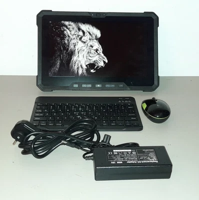 FULLY RUGGED DELL 7212 WITH 1TB SSD 8GB RAM KEYBOARD + MOUSE - Bild 1 von 4
