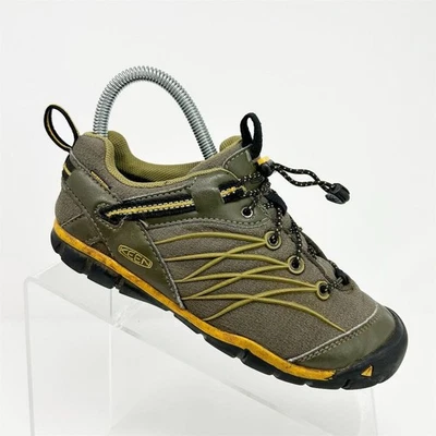 Keen Chandler CNX WP Youth Hiking Shoes Brown Waterproof Kids Size 3 - Image 1 of 4