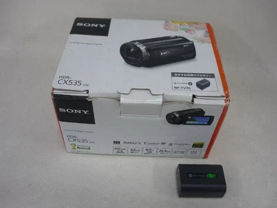 HDR-CX535 Sony Handycam Full HD Camcorder with Battery Box Set Japan Foto 1 de 4