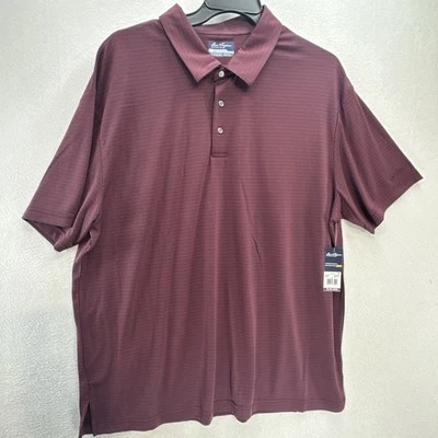 Ben Hogan Performance Golf Shirt Fig Maroon 2XL NWT - Image 1 of 4