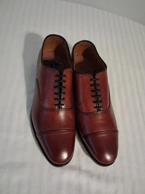 Мужские оксфорды Allen Edmonds Park Avenue с закрытым носком размер 9 D модельные туфли - Изображение 1 из 4