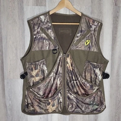 Tree Spider Large/XL Breakup Infinity Harness Hunting Vest Camo Pockets Fleece - Image 1 of 4