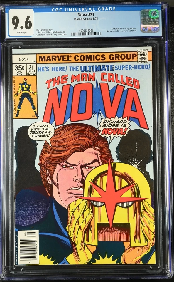 Nova #21 CGC 9.6 #4529128023 Foto 1 de 1