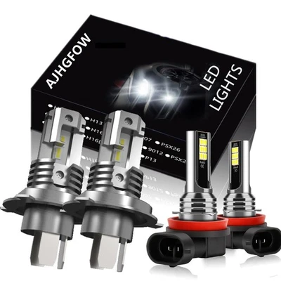 Faro LED haz alto/bajo + bombillas antiniebla para Honda Civic del Sol 1993-1997 Foto 1 de 4