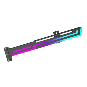 ARGB 5V 3PIN Graphics Card Bracket Adjustable Height ARGB AURA SYNC1045 - Photo 1/12