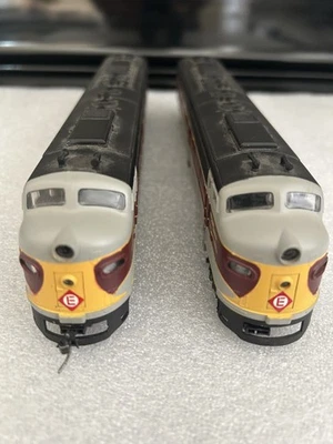 2 RIVAROSSI / IHC - E-8 A POWERED- ERIE LACKAWANA LOCOMOTIVES #831 USED - Image 1 of 4