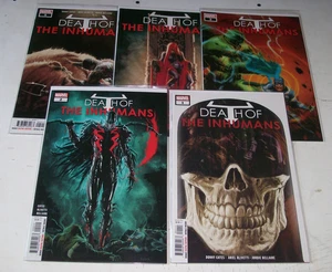 Death of the Inhumans #1 2 3 4 5 1-5 Complete series Marvel 2018 Donny Cates - Picture 1 of 6