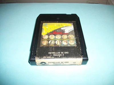 ESTRELLAS DE ORO VOLUMEN 2 -  8 TRACK TAPE - TESTED - Image 1 of 3