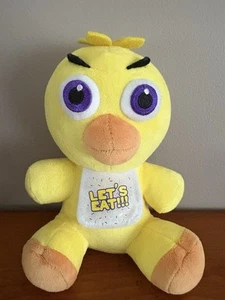 Funko 2016 Five Nights at Freddy's Chica Pollo Peluche Let's Eat Babero Alrededor de 7"" - Imagen 1 de 3