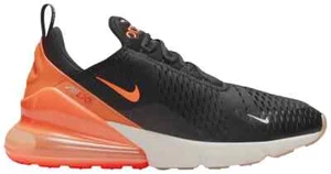 Nike Air Max 270 "Black Bright Crimson" Black Orange AH8050-030 Men's Size 12 - Picture 1 of 5