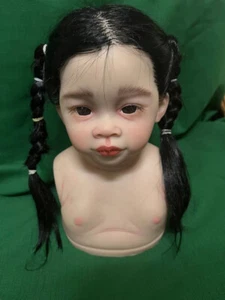 30" Painted Reborn Doll Kit Toddler Baby Girl Unassembled Body Parts +Cloth Body - Picture 1 of 5
