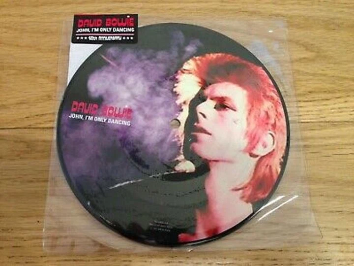 David Bowie John I'm Only Dancing Sealed 7" Picture Disc UK 2012 EMI MINT - Image 1 of 1