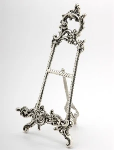 Soporte Para Platos Menú Plateado De Mesa Y De B... - Imagen 1 de 2