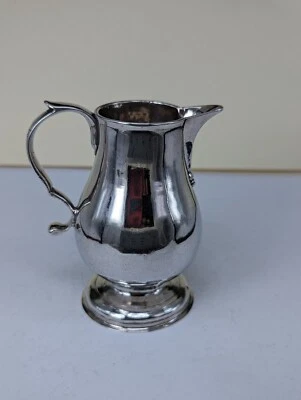 Jarra de leche crema pico pájaros plata pequeña plata plata georgiana 1727 Foto 1 de 4