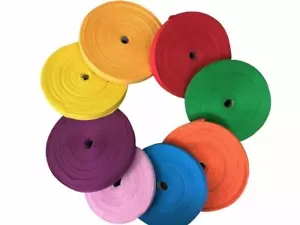 KRAFTZ® Herringbone Cotton Tape 20mm 25m Roll for Craft Bunting - Picture 1 of 18