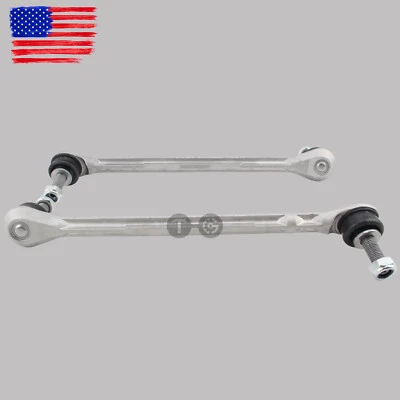 Par de eslabones de barra estabilizadora delantera izquierda derecha para Mercedes Benz W204 C300 C350 08-17 Foto 1 de 4