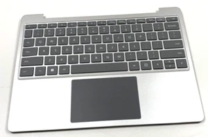 Microsoft Surface Laptop Go 2 2013 Palmrest Keyboard Touchpad Silver Part - Picture 1 of 2