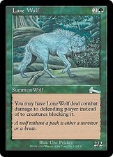 Urza's Legacy Lone Wolf x4 Magic The Gathering NM