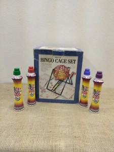Deluxe Bingo Cage Set By Cardinal Industries Vintage used - Picture 1 of 7