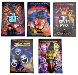 Lot of 5 Five Nights at Freddy's FNAF Graphic Novels | Complete Original Trilogy - Picture 1 of 19