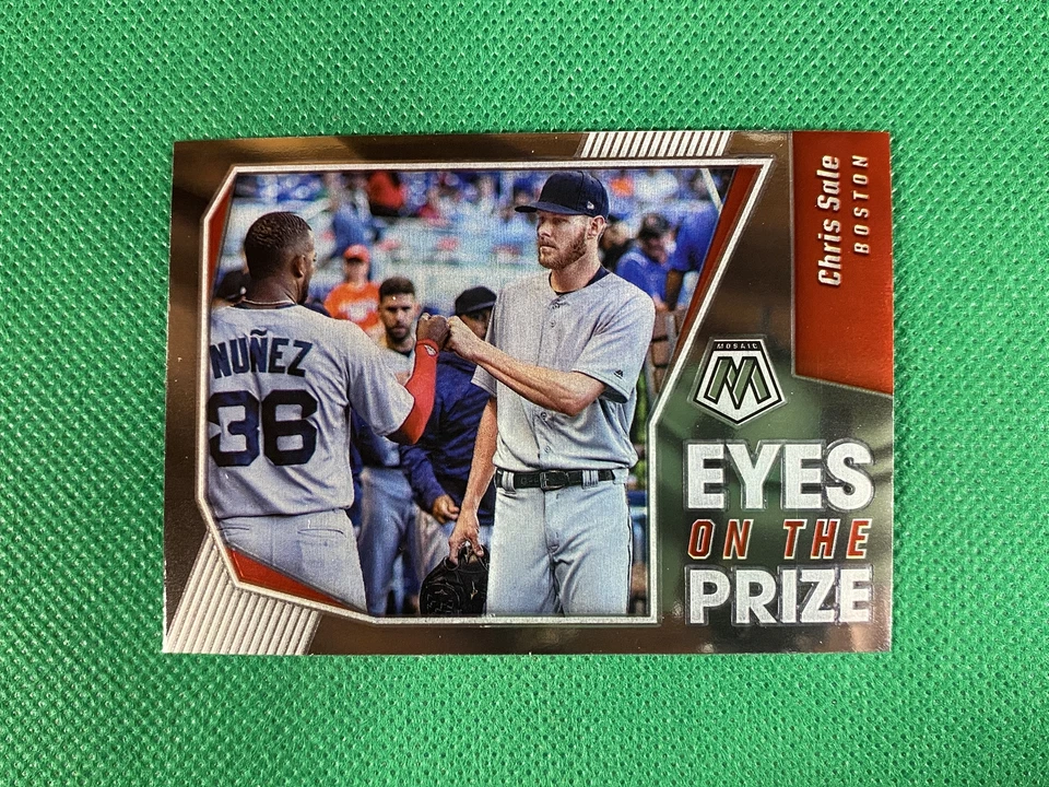 2021 Panini Mosaic Eyes on the Prize #7 Chris Sale Boston Red Sox - Image 1 of 1