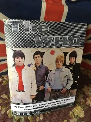 THE WHO 1965 songbook MY GENERATION 1965 UK reprint mod ! - Image 1 of 4
