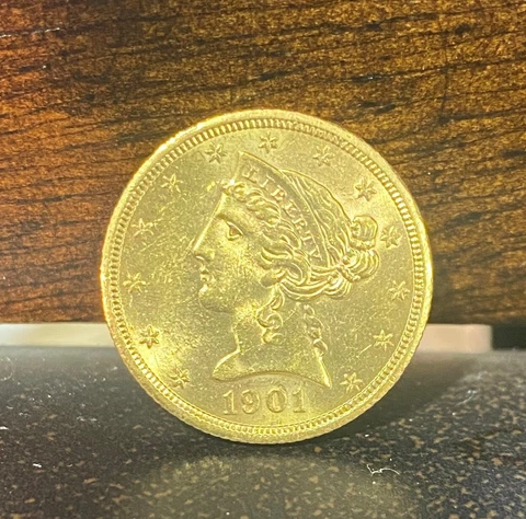 1903-S Liberty $5.00 Gold Half Eagle Cover