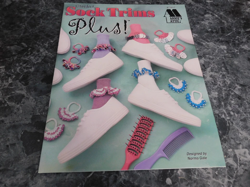 Crochet Sock Trims Plus by Norma Gale - Image 1 of 1