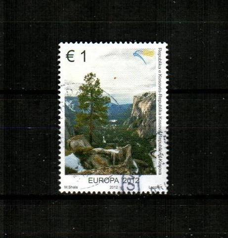 KOSOVO Scott's 204 ( 1v ) Europa F/VF Used ( 2012 ) Cover