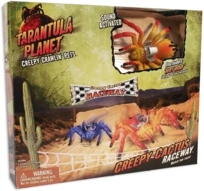 Uncle Milton Tarantula Planet Creepy Cactus Raceway - Image 1 of 2