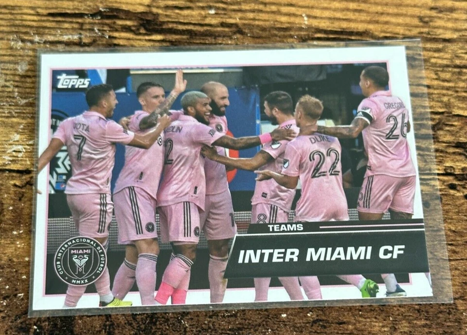 2023 Topps MLS #78 Inter Miami CF Team Card - Image 1 of 1