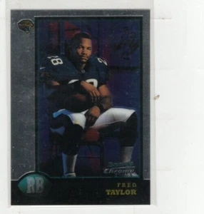1998 Fred Taylor Bowman Chrome ROOKIE Card #11 Free Shipping (D-1764) - Picture 1 of 1