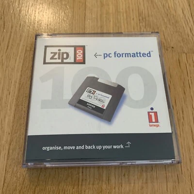 1 Disquette ZIP 100 Formatée PC - Photo 1/4
