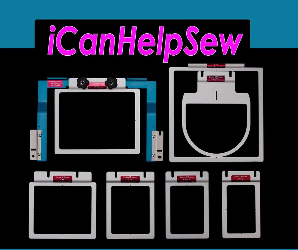 Durkee Fast EZ Frame Set for Janome MB-4 Commerical Embroidery Machine - Image 1 of 1