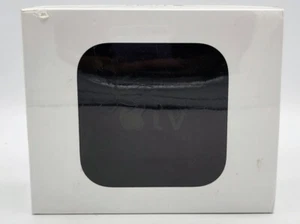 Apple TV 32GB 4K HD Media Streamer Black MQD22LL/A New & Sealed Never Opened - Picture 1 of 4