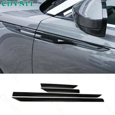 Ярко-черная крышка выпускного отверстия крыла боковых вентиляционных отверстий для Range Rover Velar 2018-24 годов выпуска 4X - Изображение 1 из 4