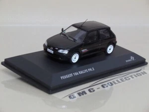 PEUGEOT 106 1.6 RALLYE PH. 2 1995 NERO BLACK SOLiDO 1/43 (NO RALLY EDiCOLA IXO) - Imagen 1 de 3